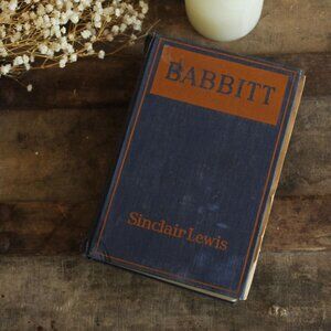 Vintage 1920s Book, "Babbitt" by Sinclair Lewis, 1922, Possible First Edition